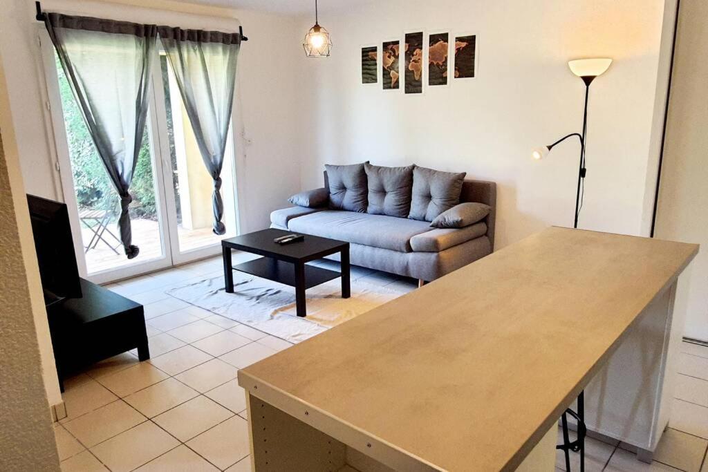 Charmant Appartement Avec Terrasse Et Jardin Au Calme Proche Bus Metro Toulouse Exterior foto